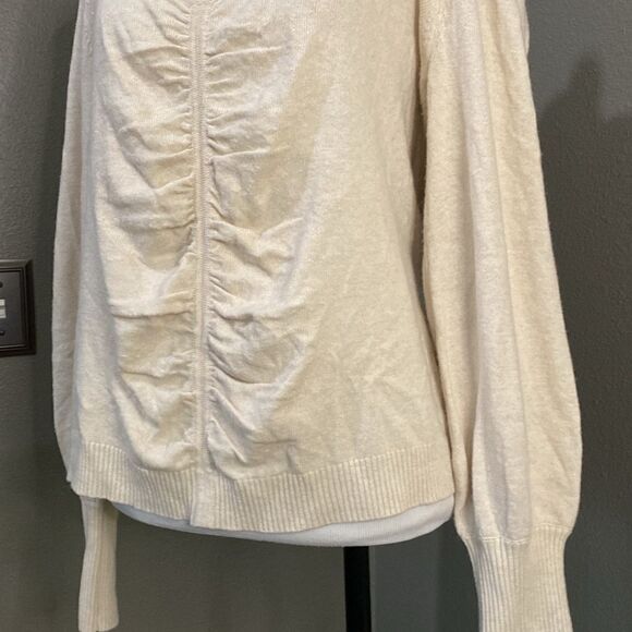 Bailey 44 Natalia Sweater Cream Heather Cashmere blend - Picture 3 of 11